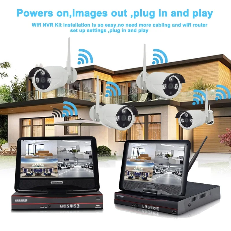 IMPORX 8CH 960P Video Surveillance Kit Camera Outdoor CCTV Security System for Home | Безопасность и защита