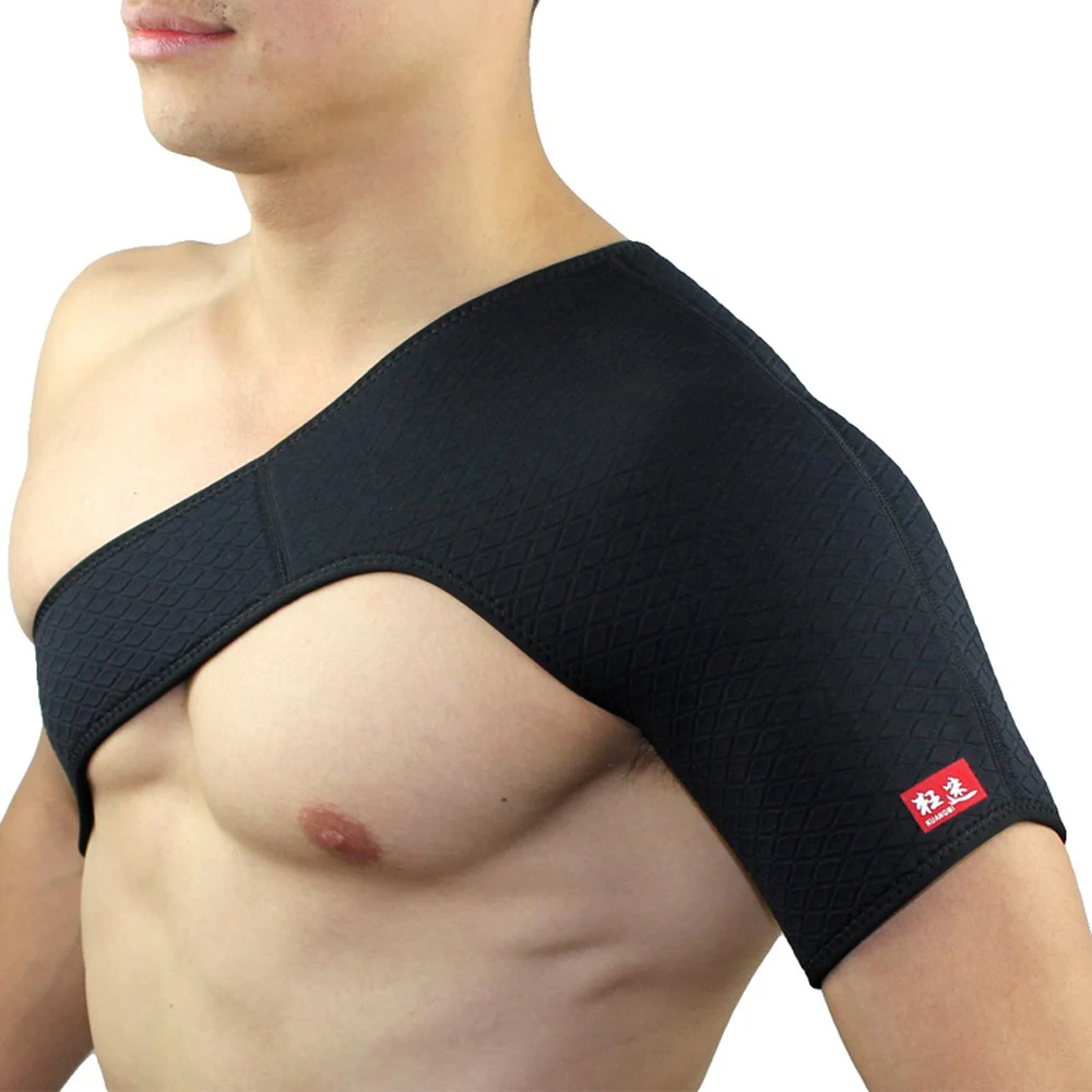 Kuangmi Breathable Shoulde Pad Shoulder Support Sprain Recovery Medical | Спорт и развлечения