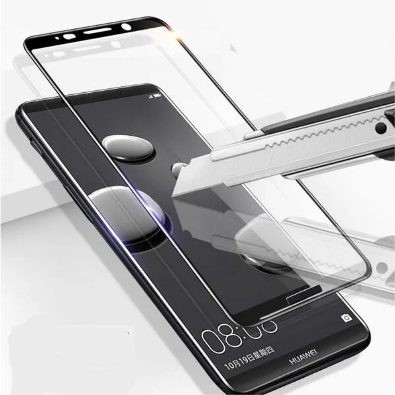 5D Стекло для huawei P20 Lite Экран Защитная крышка Защитный P10 Коврики 10 Pro P8 P9 2017 Honor |