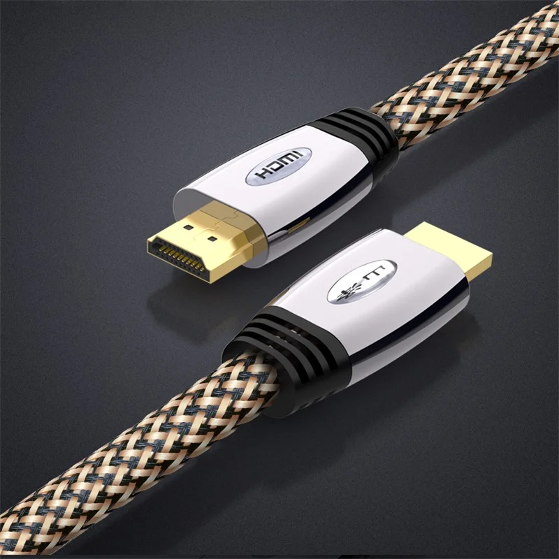 SAMZHE 1080P HDMI кабель Европы Тип 4K * 2K для аудио и видео с золотым напылением