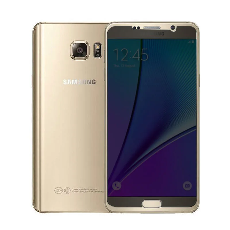 EXUNTON для samsung Galaxy Note 5 4 3 Note5 Note4 Note3 2.5D Защитная пленка экрана с антибликовым