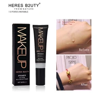 brand heres b2uty professional makeup base primer oil control concealing moisturizing foundation 30ml