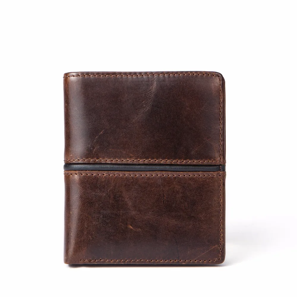 Carteira Masculina,, пэчворк, короткий Ретро кошелек для карт, Премиум класс, натуральная кожа, мужские кошельки, популярный бренд, Ретро стиль, кошелек, лучшие продажи