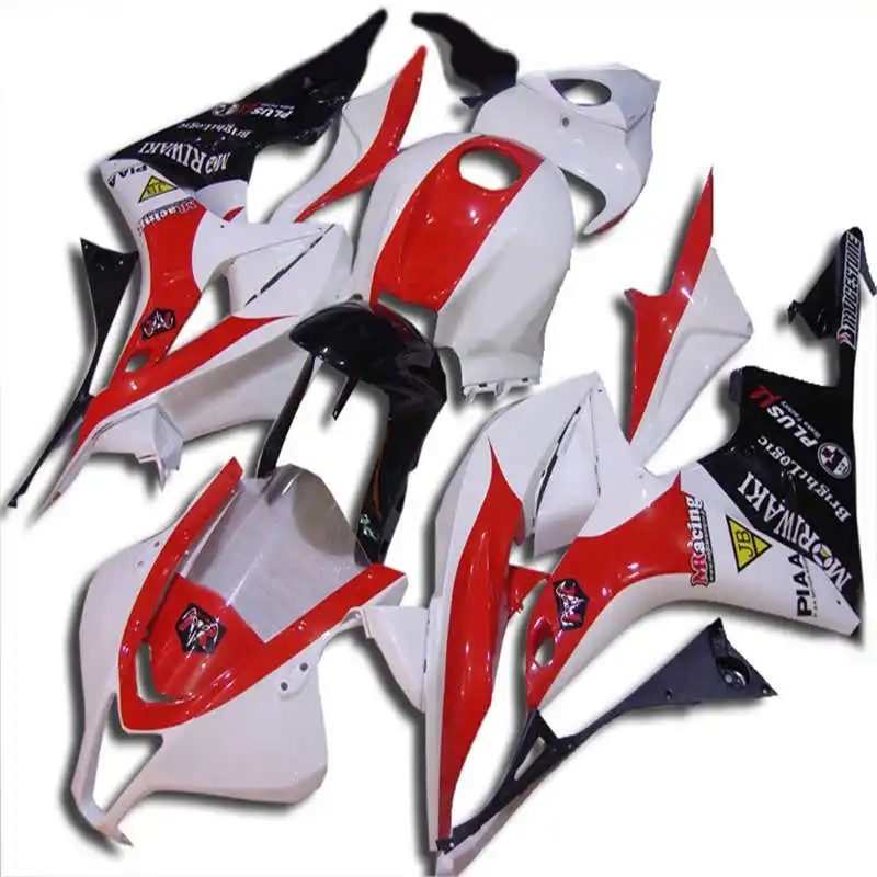 

Dor-Motorcycle Fairing Kit for injection CBR600RR F5 07 08 CBR600 RR CBR 600RR 2007 2008 ABS White red black Fairings set+gifts