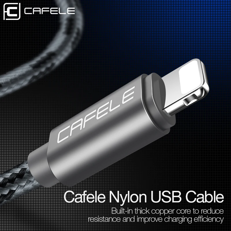 Cafele usb зарядный кабель для iPhone X Xr Xs Max 8 7 6s Plus Быстрая зарядка и синхронизация