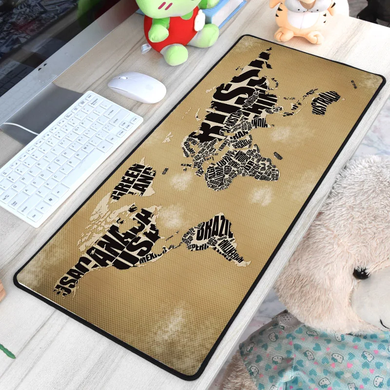Mairuige So Cool Earth World Map Super Big Xxl Large Rubber Pc Computer Game Gaming Mouse Pad Creative Pattern Diy Keyboard Mat |