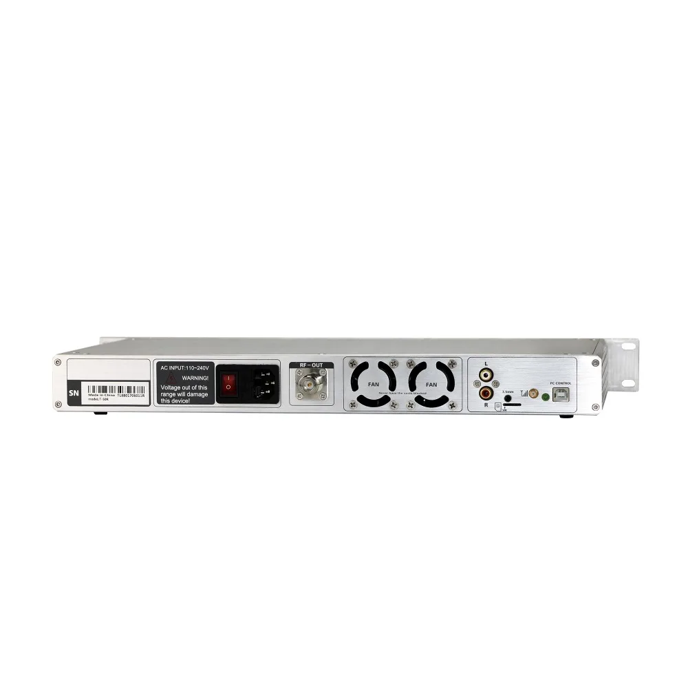 Профессиональный T50R 0 50 Вт FM радиостанция передатчик RDS с PC управлением 87 108 МГц