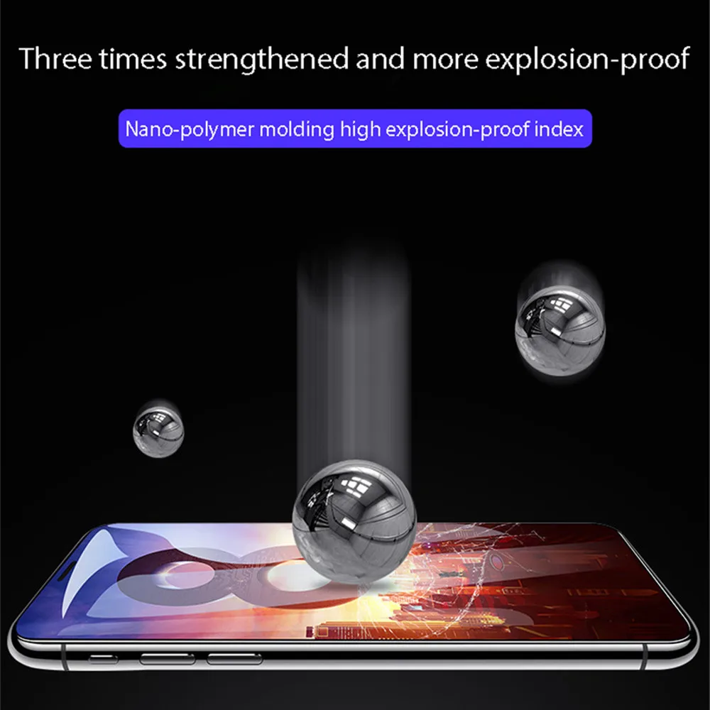 Для Xiao mi 8 закаленное стекло MOFi для Xiaomi mi 8 Lite пленка стекло mi 8 pro Полное покрытие защита экрана черный 2 шт