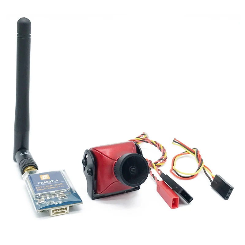 FPV комбинированная система 5 8G 40CH 600mW AV передатчик + HS1177 800TVL камера с микрофоном