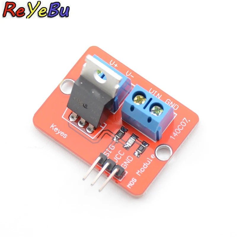 5 шт. 0 24 В верхняя кнопка Mosfet IRF520 драйвер MOS модуль для Arduino MCU ARM Raspberry