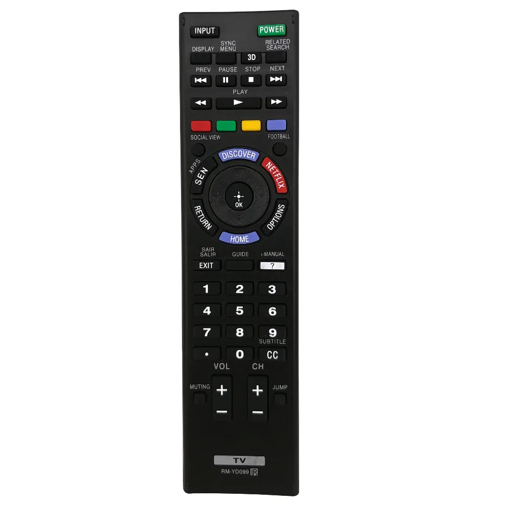 Новый RM YD099 дистанционного Управление для SONY светодиодный ЖК дисплей HDTV 14927144