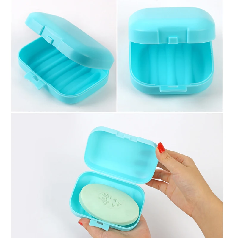 Мини органайзер для мыла кухни и ванной портативная дорожная коробка хранения