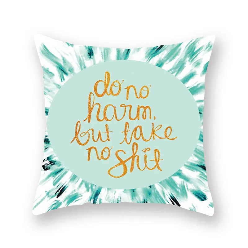 Популярные 1 шт. размером 45*45 см зеленый высокое качество геометрический чехол