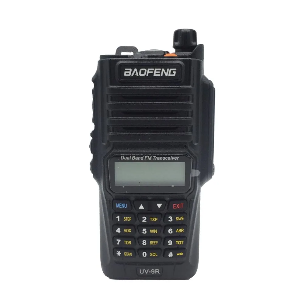 Baofeng UV 9R IP67 водонепроницаемая Двухдиапазонная рация UHF VHF Walkie Talkie 8W 128CH Ham FM