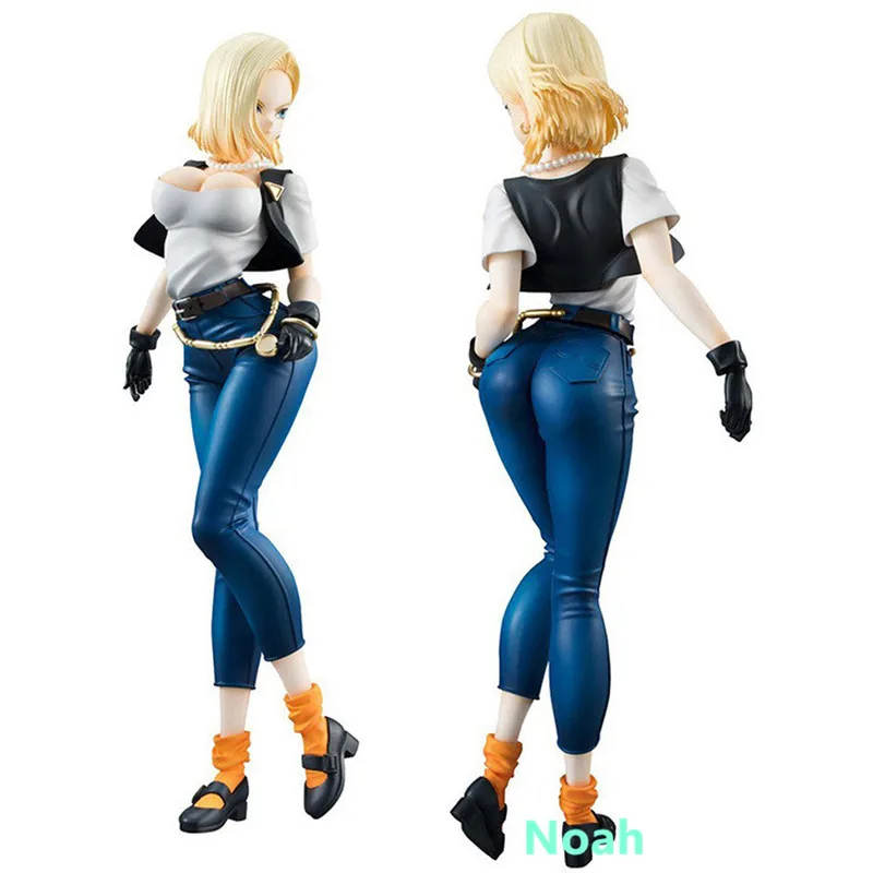 8 &quotАниме Сексуальная цифры Dragonball lazul Android #18 Dr Геро красивая леди ПВХ фигурку