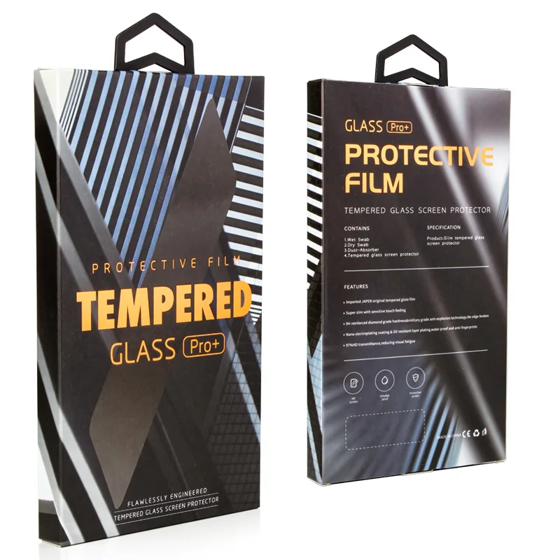 Высококачественная бумажная коробка для iphone7/7plus защита экрана из закаленного