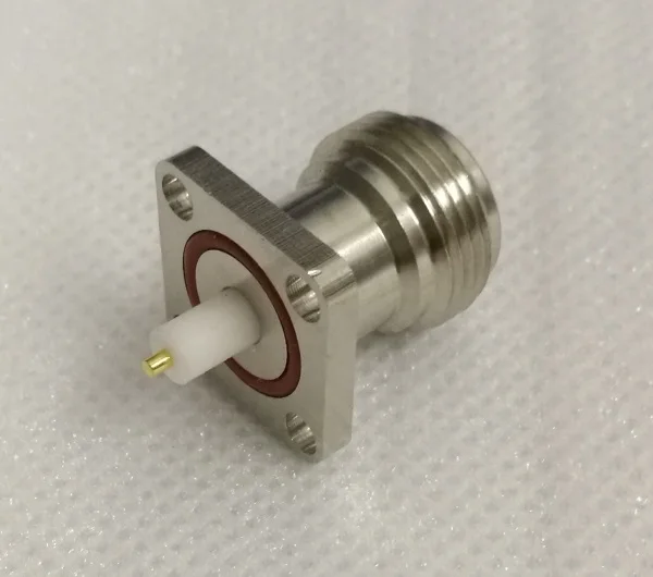 10pcs N Type Jack Female 4 Hole Panel Mount Jack With Solder Post RF Connector