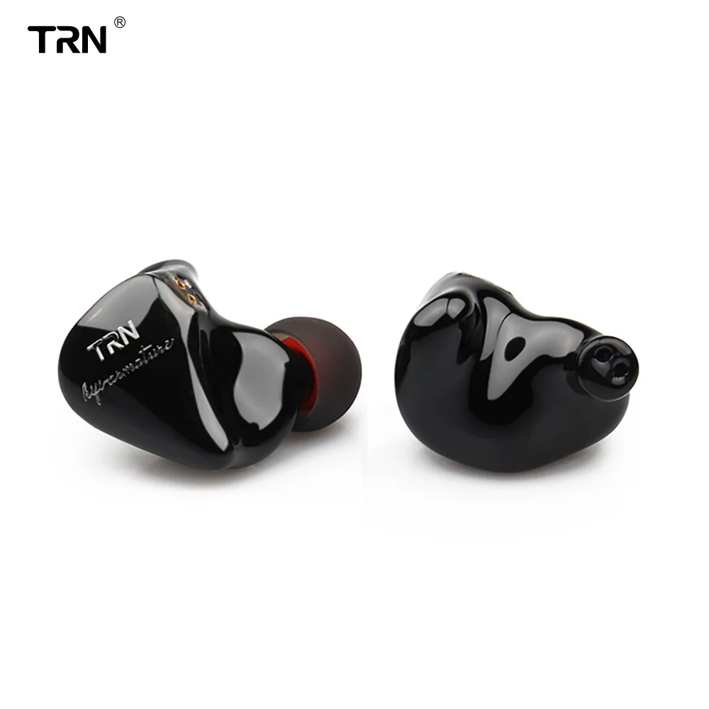 TRN IM1 1BA + 1DD гибридные наушники вкладыши Monito для бега HIFI гарнитура Съемная
