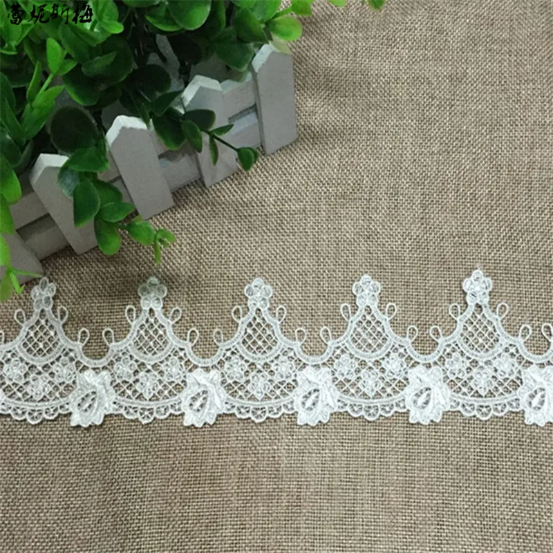 5 ярдов слоновой кости DIY аксессуары для одежды эксклюзивное высококачественное