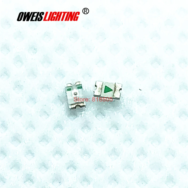 100 шт. 0805 RGB медленная/быстрая вспышка SMD светодиода самомигающаяся внутренняя