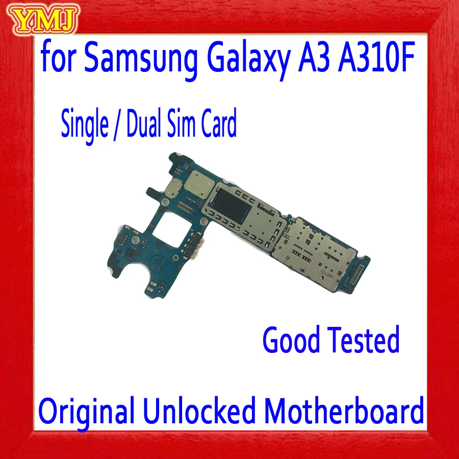 С системой ОС для материнской платы Samsung Galaxy A3 A310F оригинальная разблокированная
