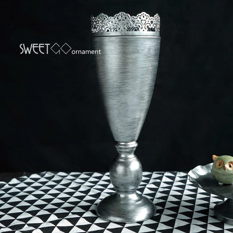 Винтаж ваза для цветов ленты Ретро украшения дома номер Роза Ваза украшение