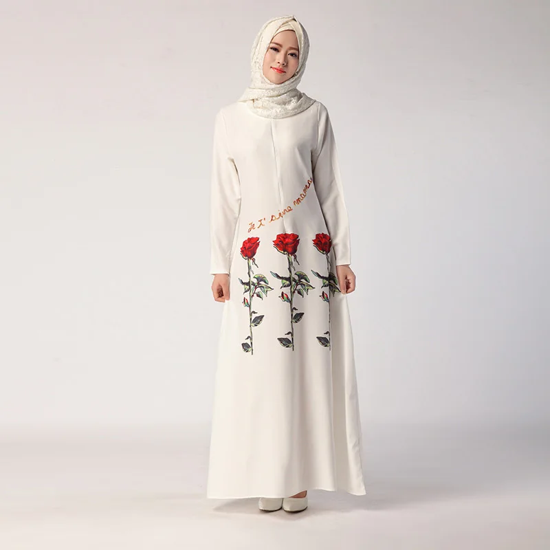 Мода Abayas Мусульманин Платье Длинное Исламская Одежда Для Женщин Турецкий