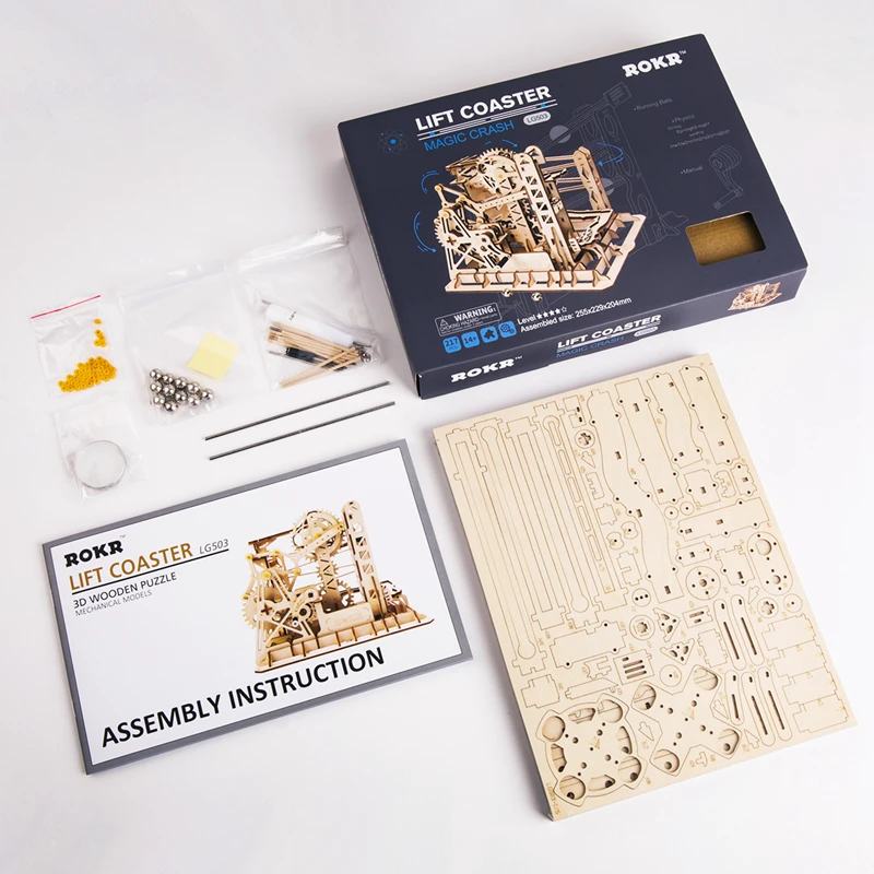 Robud DIY подъемная подставка Шестерня привод мяч игра Краш лазерная резка