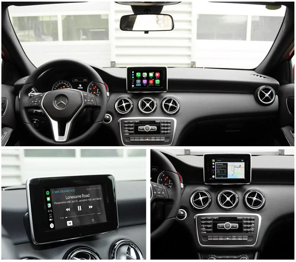 Joyeauto wifi беспроводной OEM Apple Carplay для Mercedes NTG 4,5 4,7 автомобиль играть класс W176 W204 2011-14 iOS/Android Авто зеркальное отображение