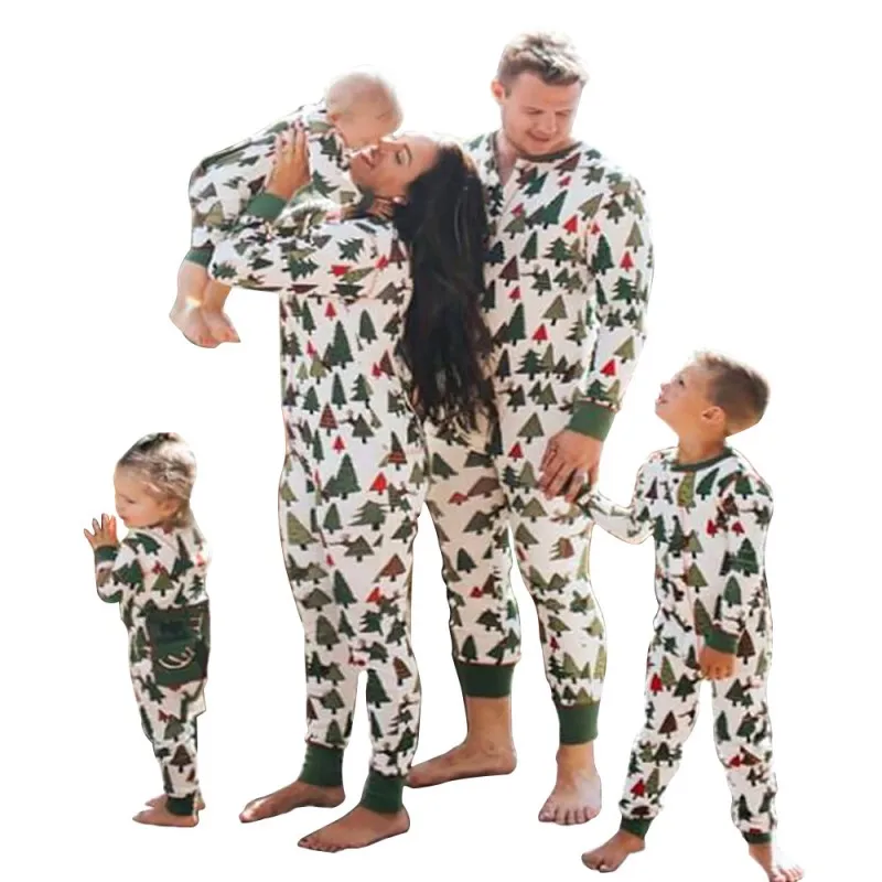 Коллекция 2019 года осенне зимняя одежда с принтом в виде листьев для мамы и меня