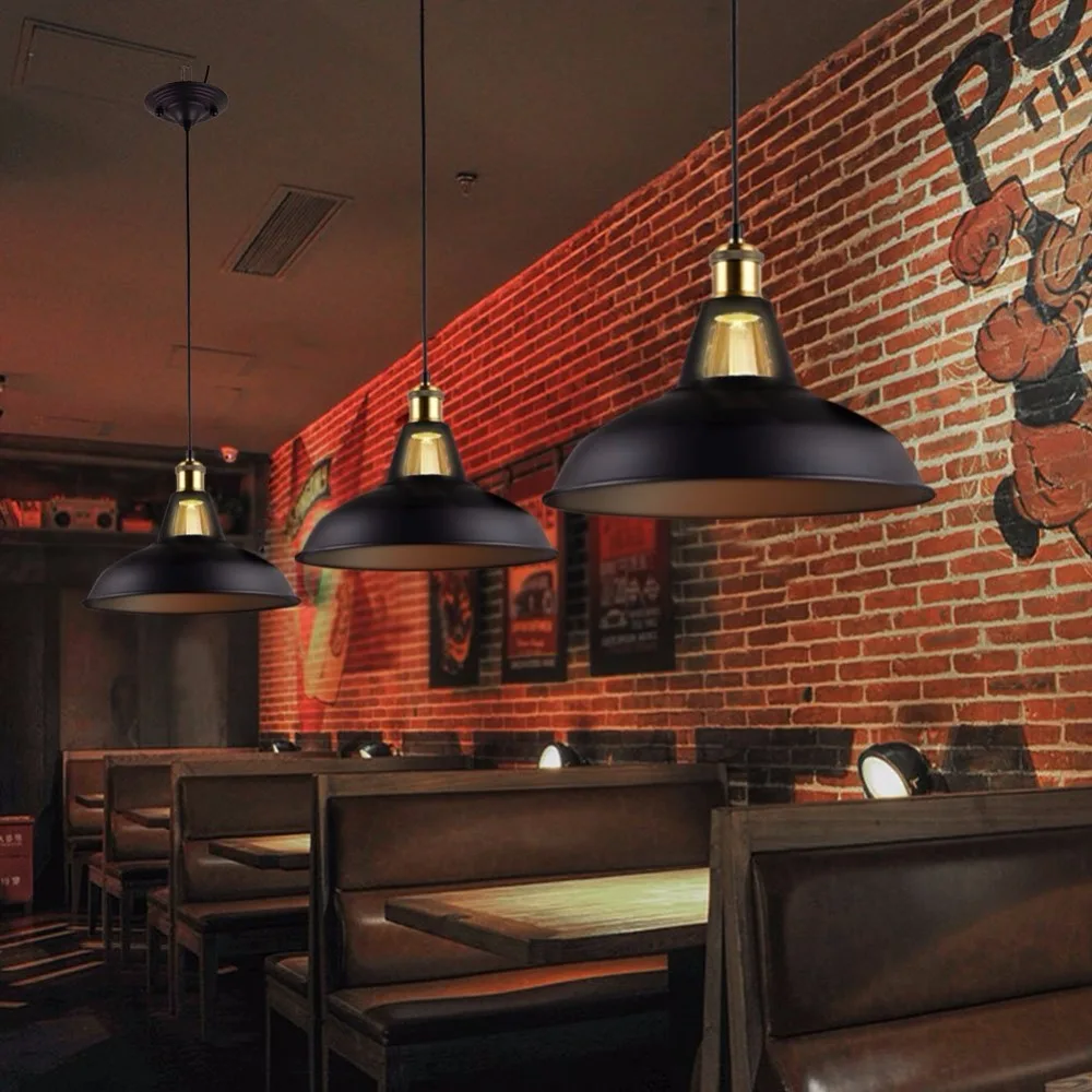 Промышленная винтажная Подвесная лампа ретро подвесной светильник Эдисона лофт