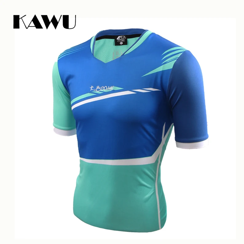KAWU 2017 пользовательские футбол Майки дешевые высокого качества Для мужчин спорт