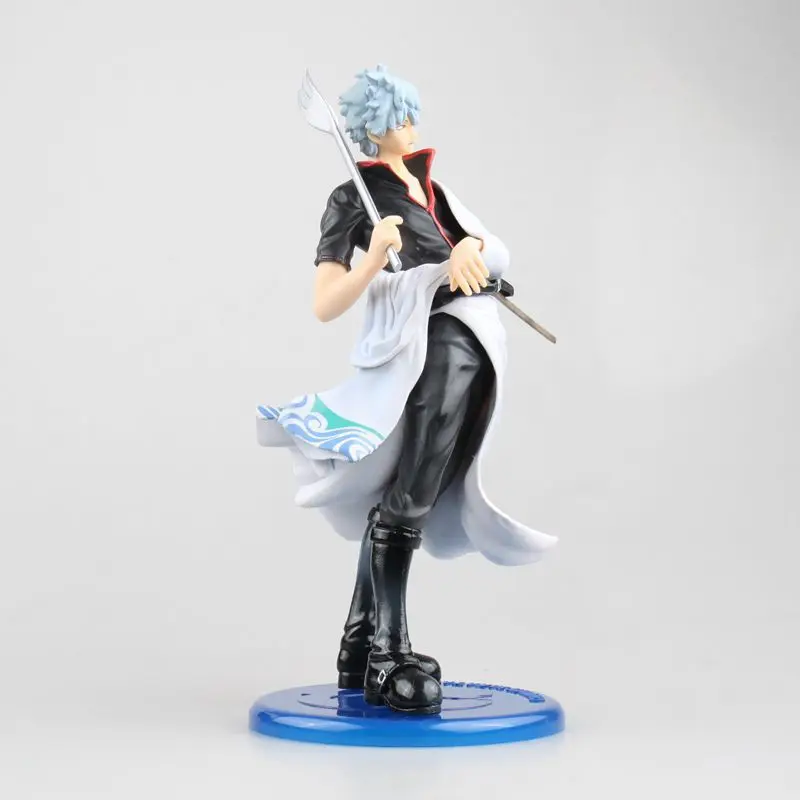 Фигурка героя японского аниме GINTAMA Sakata Gintoki fork ver 22 см Коллекционная модель