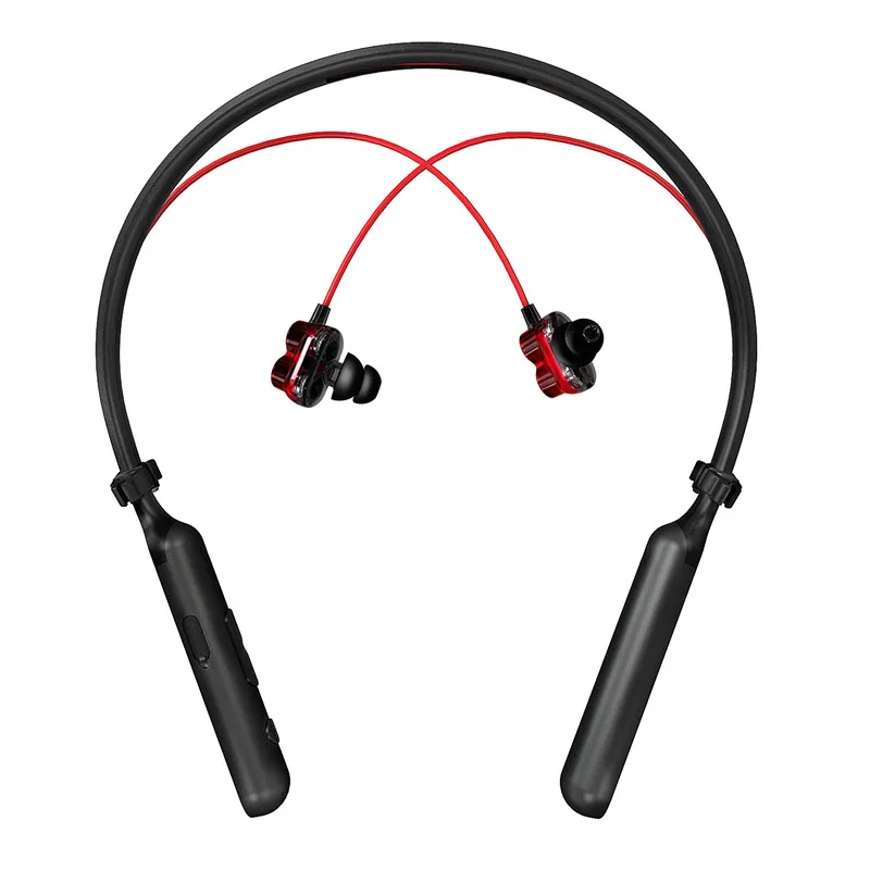 BX345 беспроводная Bluetooth гарнитура громкой связи звонки спортивные наушники с