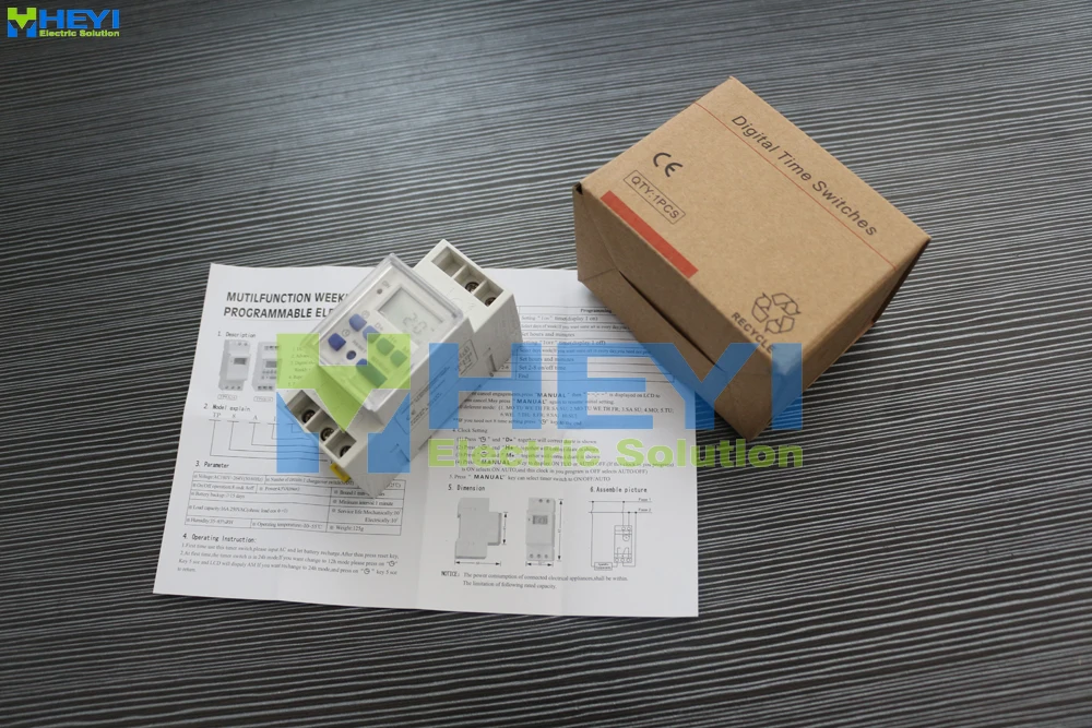 Таймер для уличного освещения таймер 48 в пост. Тока В программируемый на неделю