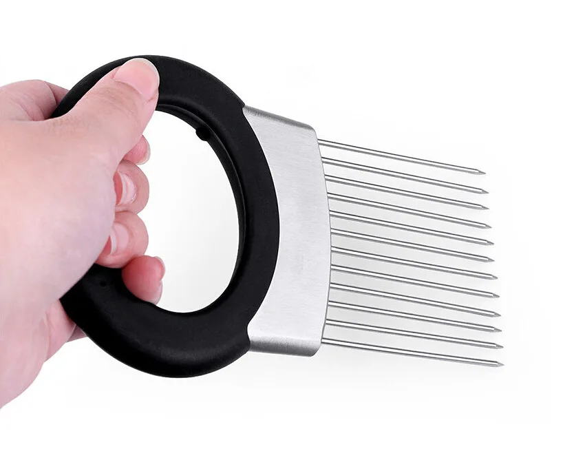 Луковая игла из нержавеющей стали для мяса Сосновая фруктов и овощей|Защита