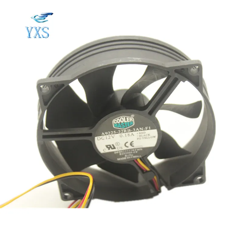 A9225 22RB 3AN F1 DC 12V 0.18A 3 провода CPV Круглый Вентилятор охлаждения|Запасные части| |
