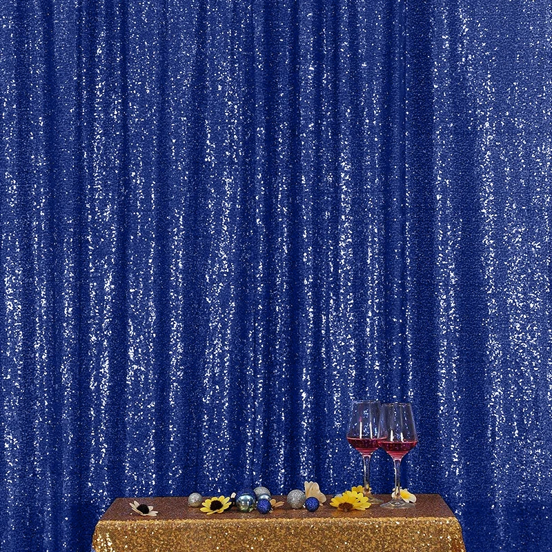 

Shimmer Sequin Fabric Fashion Feast Photography Backdrop for Newborn Birthday Party Wedding Christmas Home Decoration