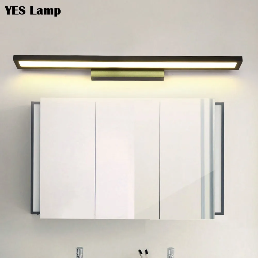 

LED Wall Lamp led Mirror Front Light Bathroom makeup Wall Lights Modern aluminum wall mounted sconces lighting fixture