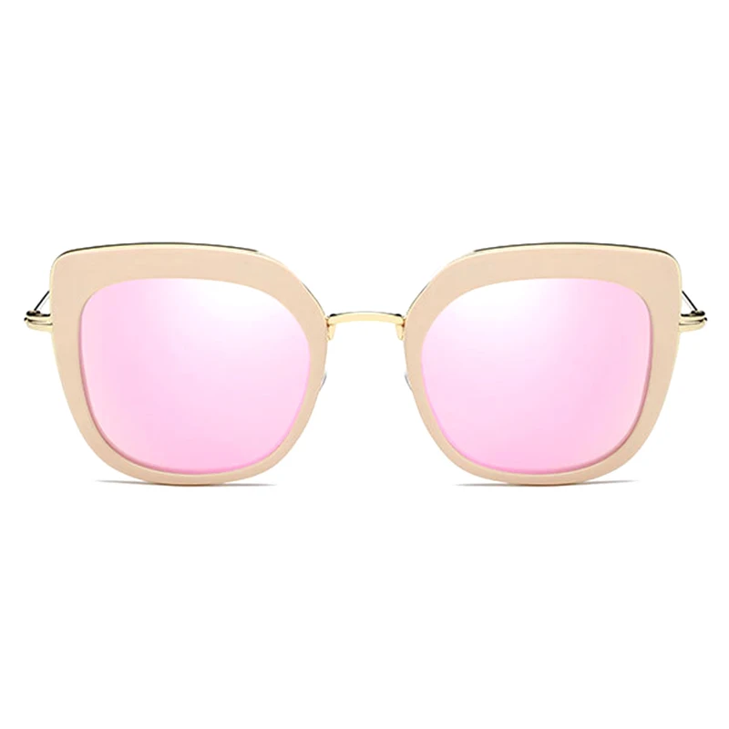 Очки солнцезащитные женские в винтажном стиле квадратные брендовые