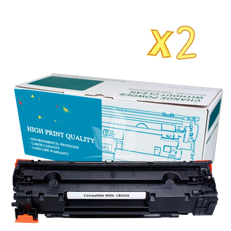 2 шт CB436A CE285A 35A 36A 85A совместимый тонер для HP P1002 P1003 P1004 P1005 P1006 P1009 M1522 P1505|Картриджи с