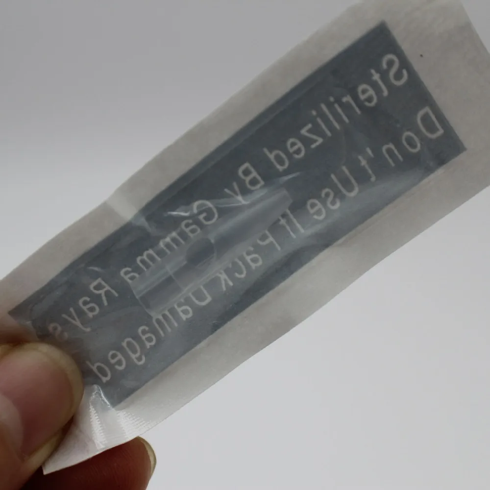

50 шт 5 & 7RL тату наконечник индивидуально Перманентный макияж тату иглы колпачки для дракона/мозаика/Мерлин/тату машина для бровей губ