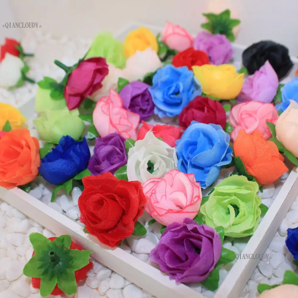 10 шт. искусственных роз для заколки волос свадебное украшение C90 | Дом и сад