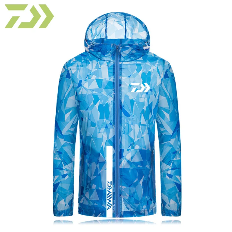 2019 Summer Quick Dry Fishing Jacket Dawa Outdoor Sunscreen Mosquito Ultraviolet Protection Long Sleeves Shirt | Спорт и развлечения