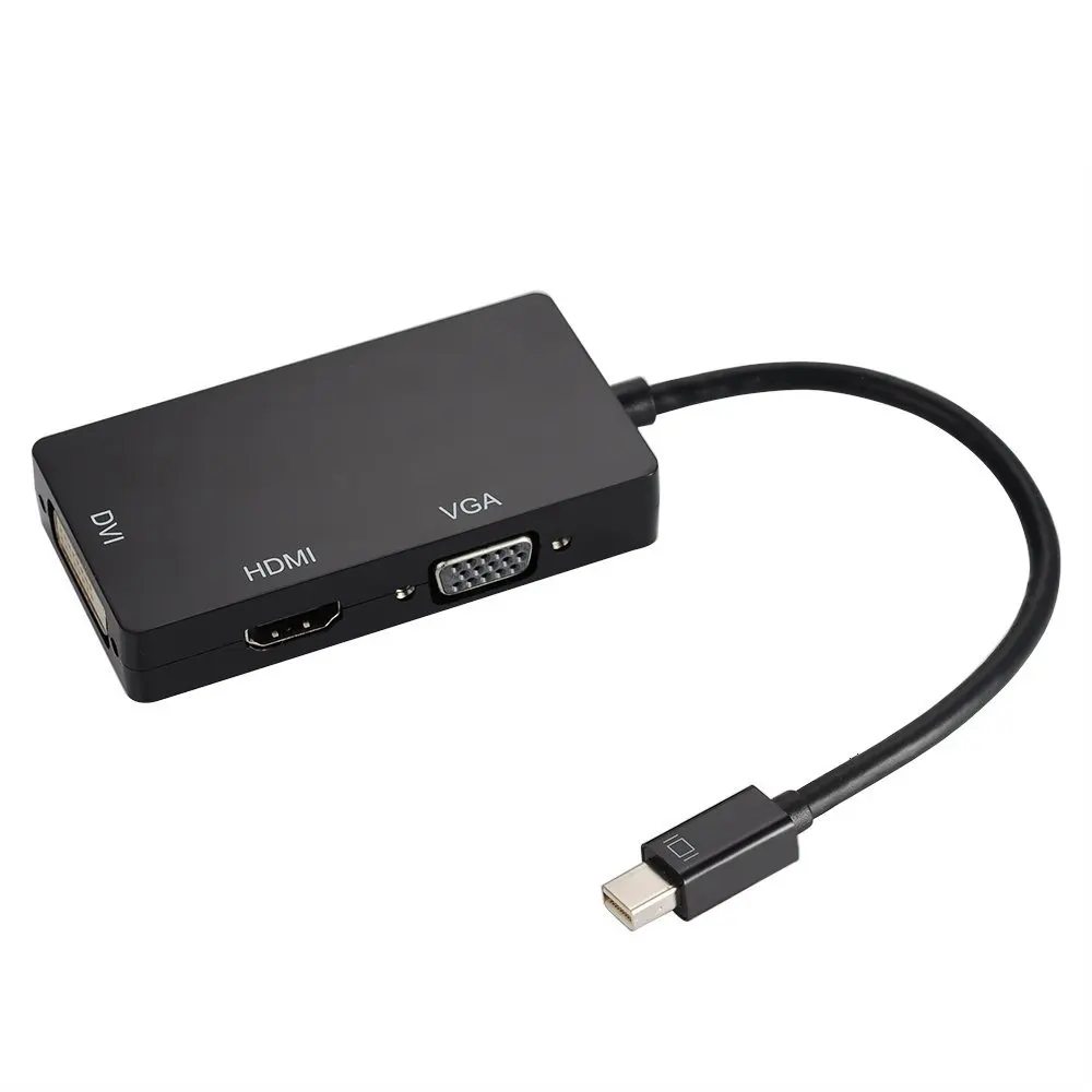 Fastsnail Mini display port (3 в 1) к HDMI/DVI/VGA кабель адаптер для Macbook|mini displayport|display portvga |