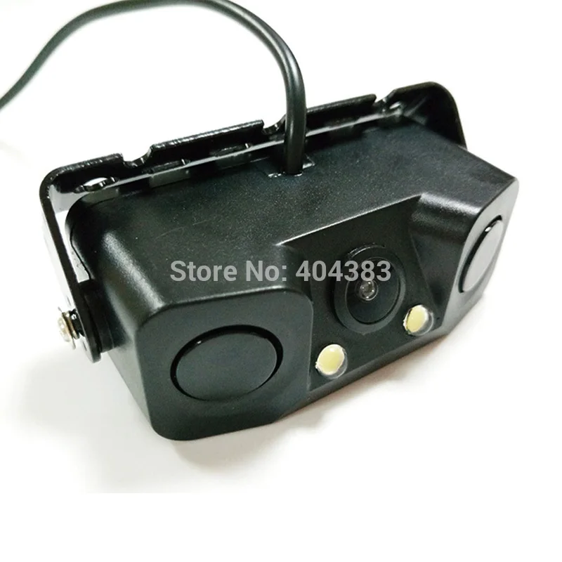 1 звуковая сигнализация CCD Автомобиль обратный резервный светодиодный заднего