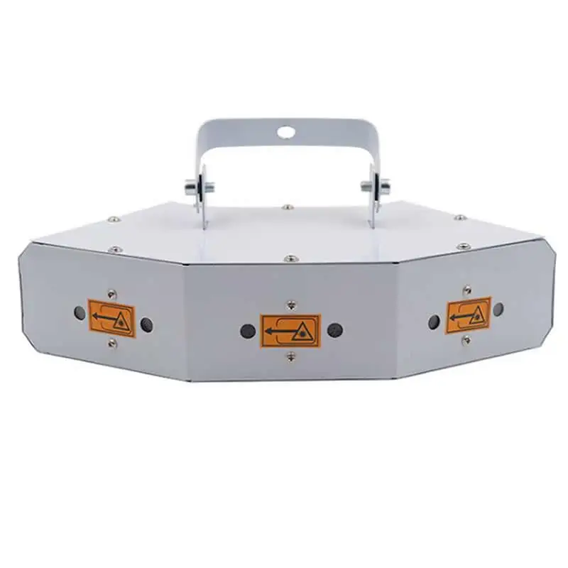 Новый 6-кольцевой проекционный лазерный луч управления ритмом света бар ktv AC90-240v