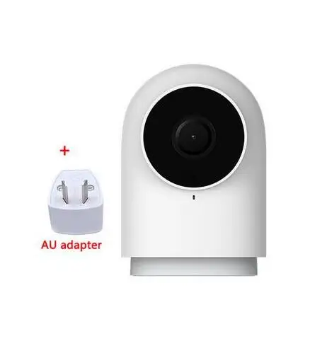 Новейшая смарт-камера Xiaomi Aqara G2 1080P Gateway Edition Zigbee связь смарт-устройств IP Wifi Беспроводная облачная Домашняя безопасность - Цвет: add AU adapter