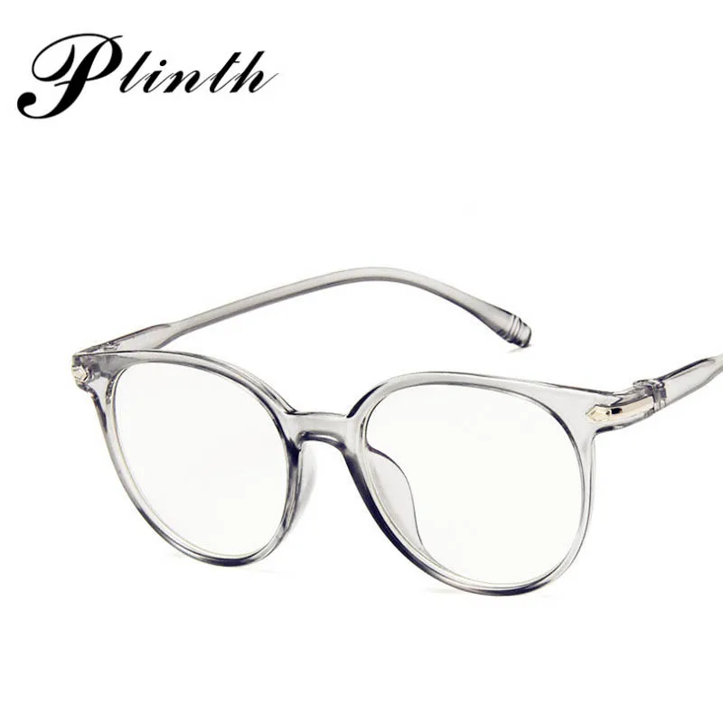 Plinth Классические Прозрачные Круглые Солнцезащитные очки люксовый бренд