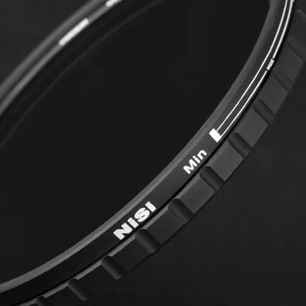 NISI стеклянный тонкий ND8 1500 фильтр нейтральной плотности Регулируемый 67 72 77 82